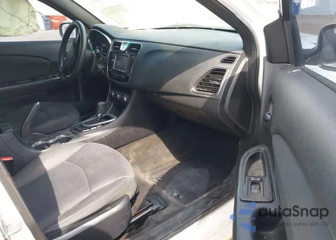 2012 Chrysler 200 Lx из США, поврежденный, VIN 1C3CCBAB6CN201798